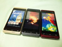 ソフトバンク　９４０ＳＣ　モックアップ　３色セット