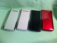 ウィルコム　ＷＸ３４０Ｋ　モックアップ　４色セット
