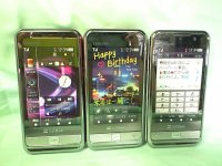 ソフトバンク　９３０ＳＣ　ＯＭＮＩＡ　モックアップ　３色セット