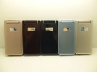 ソフトバンク　８１４Ｔ　モックアップ　５色セット