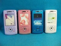 ソフトバンク　８０５ＳＣ　モックアップ　４色セット