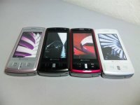 ソフトバンク　９３０ＣＡ　ＥＸＩＬＩＭケータイ　モックアップ　４色セット