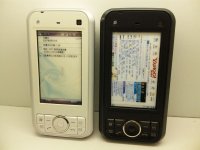 ソフトバンク　Ｘ０１Ｔ　モックアップ　２色セット