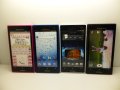 ＮＴＴドコモ　ＳＯ－０３Ｄ　Ｘｐｅｒｉａ　ａｃｒｏ　ＨＤ　モックアップ　４色セット
