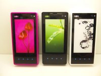 ａｕ　Ｗ６１ＳＡ　モックアップ　３色セット