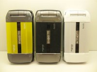 ａｕ　Ｗ６２ＣＡ　G'zOne　モックアップ ３色セット