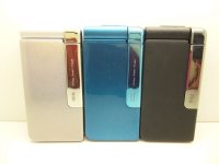 ａｕ　Ｗ６２Ｈ　Ｗｏｏｏケータイ　モックアップ　３色セット