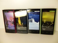 ソフトバンク　１０３ＳＨ　AQUOS PHONE モックアップ　４色セット