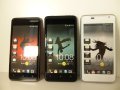 ａｕ　ＩＳＷ１３ＨＴ　ＨＴＣ Ｊ　モックアップ　３色セット