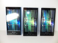 ソフトバンク　１０２Ｐ　アンドロイドスマートフォン モックアップ　３色セット