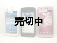 ＮＴＴドコモ　Ｎ－０７Ｄ　ＭＥＤＩＡＳ　Ｘ　モックアップ　３色セット