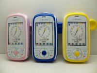 ＮＴＴドコモ　ＨＷ－０１Ｄ　キッズケータイ　モックアップ　３色セット