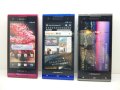 ＮＴＴドコモ　Ｔ－０２Ｄ　ＲＥＧＺＡ　Ｐｈｏｎｅ　モックアップ　３色セット