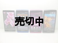 ＮＴＴドコモ　ＳＨ－０１Ｅ　AQUOSPhone　ｓｉ　モックアップ　４色セット