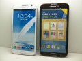 ＮＴＴドコモ　ＳＣ－０２Ｅ　GALAXY NoteII　モックアップ　２色セット