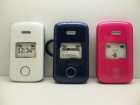 ソフトバンク　１０１Ｚ　みまもりケータイ２ モックアップ　３色セット