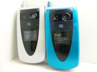ａｕ　Ａ５５０４Ｔ　モックアップ　２色セット　【クリックポスト非対応商品】