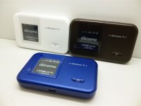 ＮＴＴドコモ　ＨＷ－０２Ｅ　ＬＴＥルーター　モックアップ　３色セット