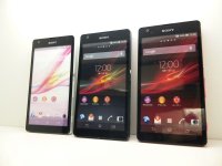 ａｕ　ＳＯＬ２２　Ｘｐｅｒｉａ ＵＬ　モックアップ　３色セット