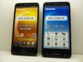 ＮＴＴドコモ　Ｐ－０３Ｅ　ＥＬＵＧＡ Ｐ　モックアップ　２色セット