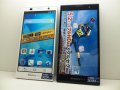 ＮＴＴドコモ　Ｆ－０６Ｅ　ＡＲＲＯＷＳ ＮＸ　モックアップ　２色セット