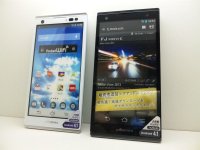 イーモバイル　ＥＭ０１Ｆ　ＡＲＲＯＷＳ Ｓ モックアップ　２色セット