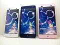 ＮＴＴドコモ　Ｆ－０７Ｅ　Disney Mobile on docomo　モックアップ　３色セット