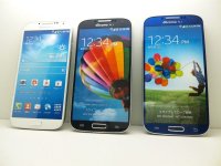 ＮＴＴドコモ　ＳＣ－０４Ｅ　GALAXY Ｓ４　モックアップ　３色セット