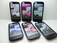 ウィルコム　ＷＸ０４ＳＨ　ＡＱＵＯＳ ＰＨＯＮＥ　モックアップ　６色セット