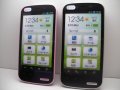 ウィルコム　ＷＸ０５ＳＨ　ＡＱＵＯＳ ＰＨＯＮＥ　モックアップ　２色セット