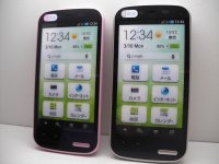 ウィルコム　ＷＸ０５ＳＨ　ＡＱＵＯＳ ＰＨＯＮＥ　モックアップ　２色セット