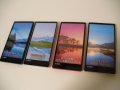 ソフトバンク　３０４ＳＨ　AQUOS PHONE Ｘｘ モックアップ　４色セット