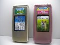ＮＴＴドコモ　Ｆ－０８Ｆ　らくらくホン８　モックアップ　２色セット