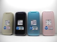 ＮＴＴドコモ　Ｆ－０１Ｇ　らくらくホンベーシック４　モックアップ　４色セット
