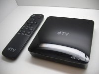 ＮＴＴドコモ　ｄｔｖターミナル　ｄｔｖ０１　モックアップ　本体とリモコンのセット