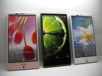 ａｕ　ＳＨＶ３２　ＡＱＵＯＳＰＨＯＮＥ ＳＥＲＩＥ　モックアップ　３色セット