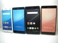 ＮＴＴドコモ　ＳＯ－０４Ｇ　Ｘｐｅｒｉａ Ａ４ モックアップ　４色セット