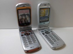 画像2: ａｕ　Ａ５５０１Ｔ　モックアップ　２色セット　【クリックポスト非対応商品】