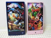 ＮＴＴドコモ　ＤＭ－０１Ｈ　Disney Mobile on Docomo　モックアップ　２色セット