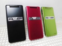 ａｕ　Ｔ００３　モックアップ　３色セット