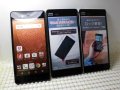 ＮＴＴドコモ　Ｆ－０１Ｊ　ａｒｒｏｗｓ ＮＸ　モックアップ　３色セット
