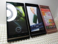 ａｕ　ＫＹＶ３８　ＵＲＢＡＮＯ Ｖ０３　モックアップ　３色セット