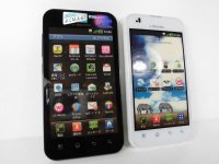 ＮＴＴドコモ　Ｌ－０７Ｃ　ＯｐｔｉｍｕｓＢｒｉｇｈｔ　モックアップ　２色セット