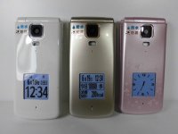 ａｕ　Ｋ０１０　モックアップ　３色セット