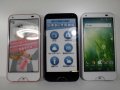 UQ-Mobile　ＤＩＧＮＯ Ｗ　モックアップ　３色セット