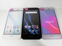 UQ-MOBILE　AQUOS L2　モックアップ　３色セット