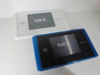 ＵＱ ＷｉＭＡＸ　ＷＸ０４ Ｓｐｅｅｄ Ｗｉ-Ｆｉ　ＮＥＸＴ　モックアップ　２色セット