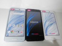 UQ-MOBILE SHV40 AQUOS sense　モックアップ　３色セット