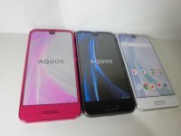 ａｕ　ＳＨＶ４１　ＡＱＵＯＳ Ｒ Ｃｏｍｐａｃｔ　モックアップ　３色セット