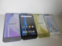 ソフトバンク　７０１ＳＨ　AQUOS R Compact モックアップ　４色セット